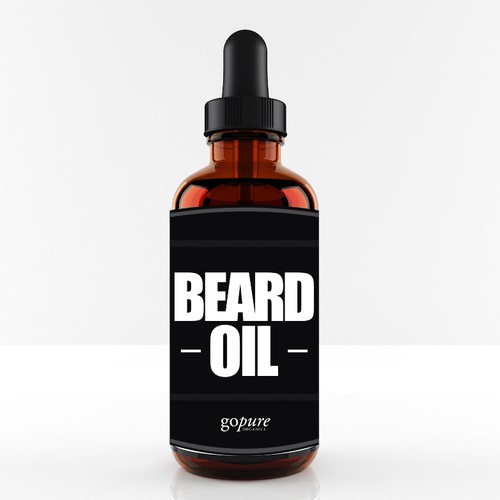 Create a High End Label for an All Natural Beard Oil! Réalisé par HeRah