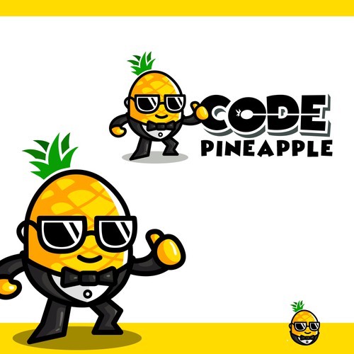 Logo needed for "Code Pineapple" - A mission of mystery and fun [2nd place wins too!] Design by Molyvi