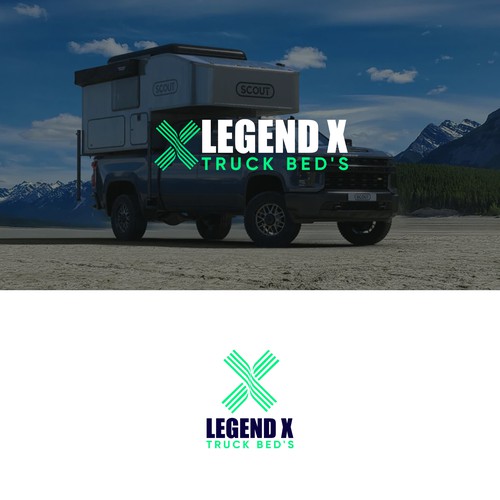 Legend X Truck Bed's Logo Design by Nana445