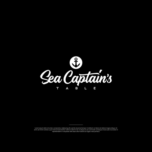 Sea Captain's Table Logo Design Design by adwar std.