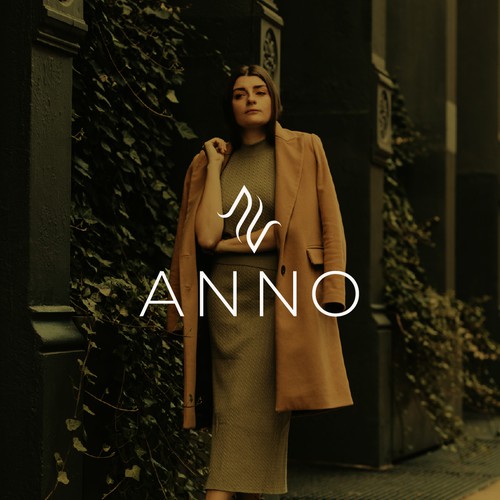 Craft a Unique Wordmark and Monogram for ANNO's Luxury Evening Wear Diseño de thetamlika®