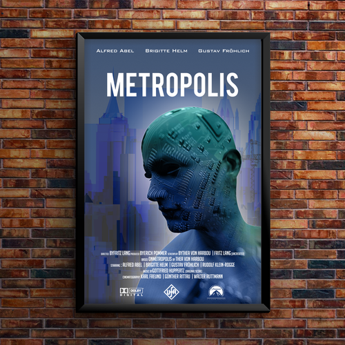 Create your own ‘80s-inspired movie poster! Design por vrij