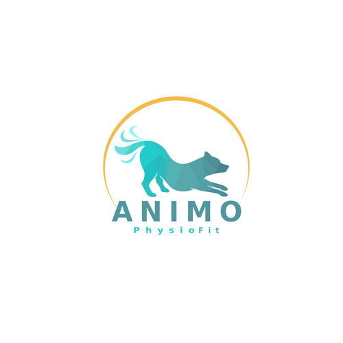 Create a trendy logo for a physiotherapy practice for dogs (and small animals) Design by sukadarma