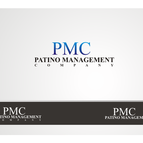 logo for PMC - Patino Management Company Diseño de art_