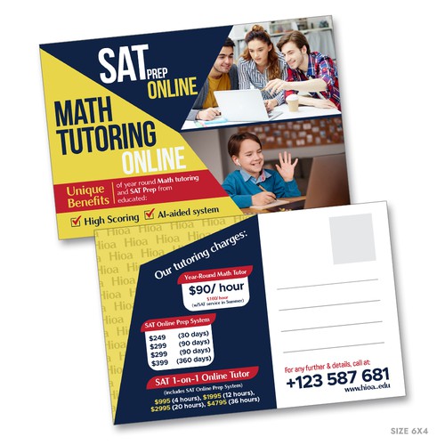 Postcard, flyer or print contest entry by SUN Ideas!