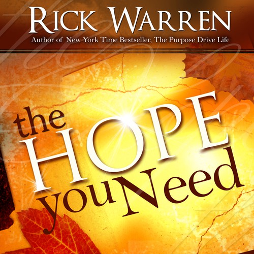 Design Rick Warren's New Book Cover Design by Abraham_F