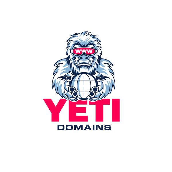Cool Fun Logo for YETI Domains