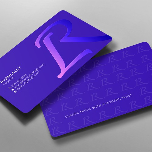 Design a magician's business card Design by chandrayaan.creative