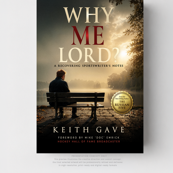 WHY ME, LORD? – Hardcover Book Cover & Dust Jacket Design