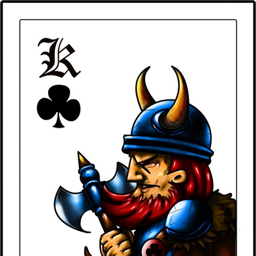 Runner Runner Poker needs a King, Queen, and Jack for deck of cards.  Illustration or graphics contest #AD design#illustration#gra…
