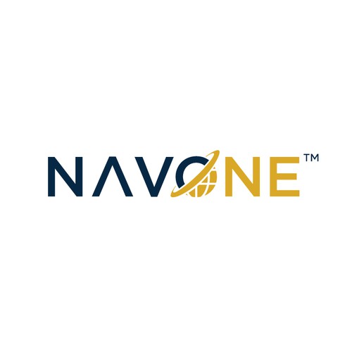 NavOne Logo - Sub Brand of NavPass.aero Design by sam_kalye