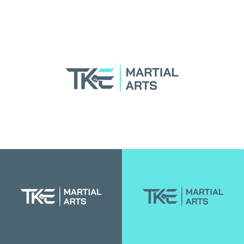 Design sleek & powerful martial arts logo for all branding. Design by Nerio Designs