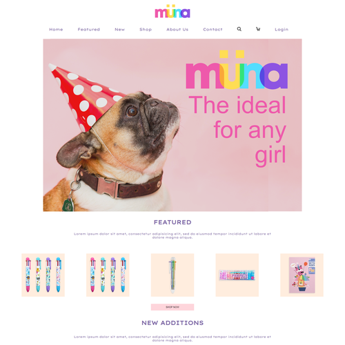 Web page design contest entry by MarkTheDesigner