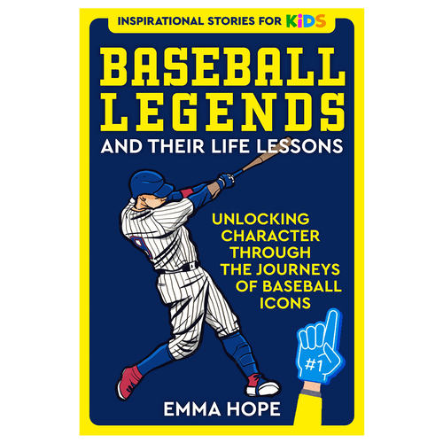 Inspirational Stories for Kids: Baseball Legends and Their Life Lessons Design by AleMiglio