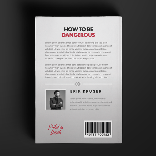 How To Be Dangerous (Book Cover) Ready for the challenge? Design by Eventos Humanos