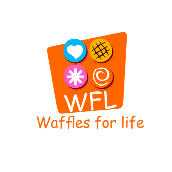 Design by sabarsubur titled "" WFL "a new kind of waffle restaurant experience , "waffles for life""