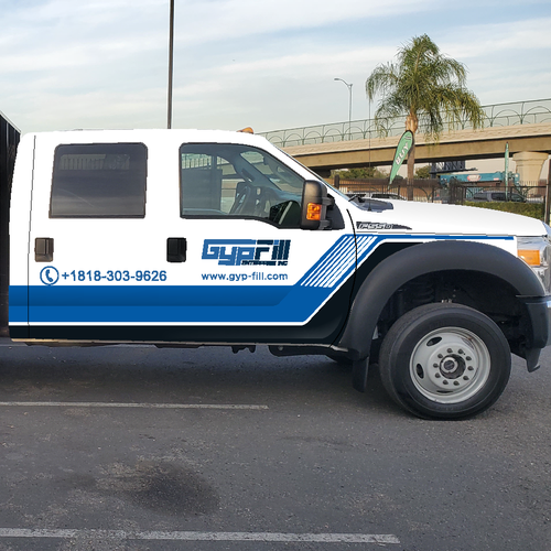 trucks wrap design Design by doplex!