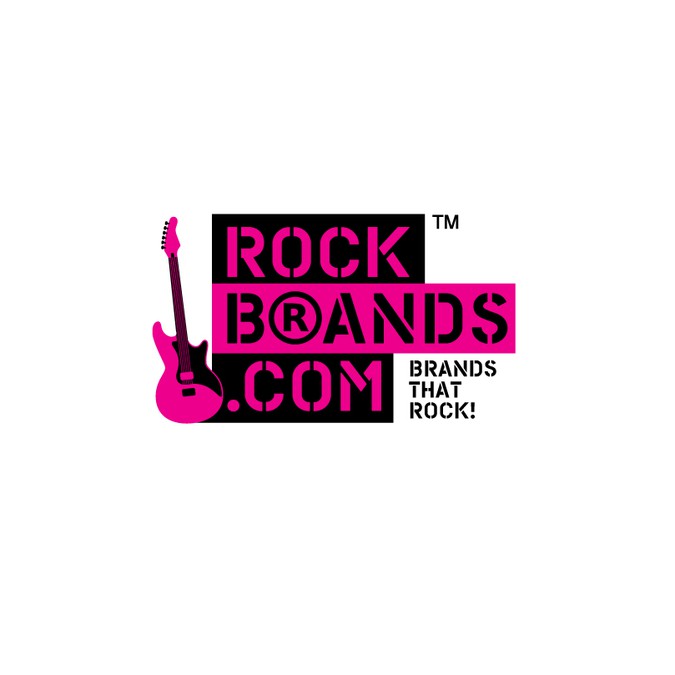Create a Fun, Rocking logo for ROCK BRANDS Logo design contest