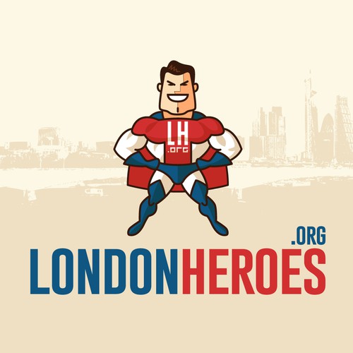 Create the character of a London hero as a logo for londonheroes.org Design por Atzinaghy