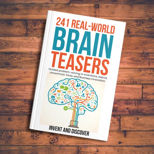 Book Cover - Creativity, Innovation, Inventions, Lateral thinking Design by Zahari Studio