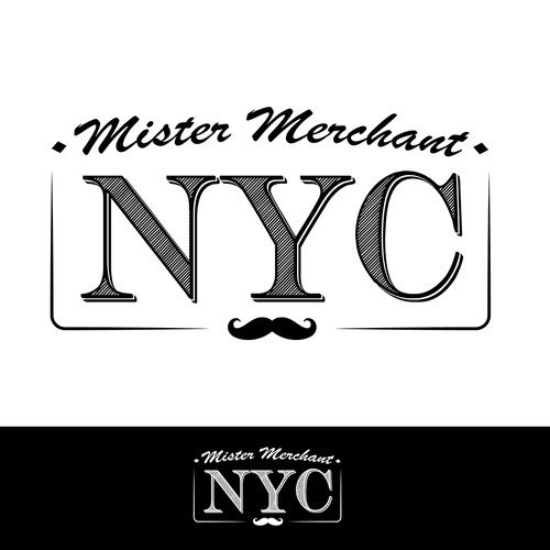 Calling all Hipsters. Create an edgy but authentic logo for Mister Merchant NYC! Design by PierGL