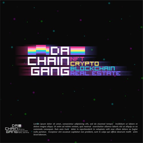 Blockchain/Real Estate logo design Design by srontovs