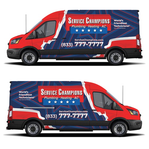 Van Wrap For Service Company Design by adelea