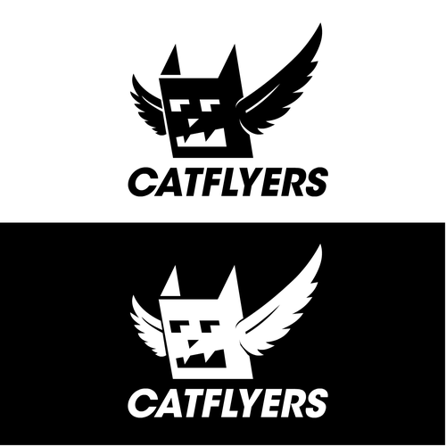 Design di Blend images to create flying cat sneaker logo: CATFLYERS di Gembotz™
