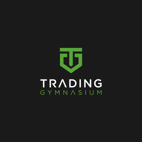 Logo for "Trading Gymnasium" for a stock market company Design by --obito--