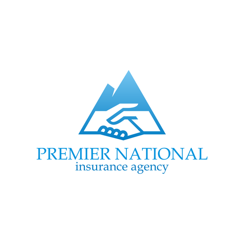 Handshake and/or Mountain Logo for Premier National Insurance Agency Design by Adinath_go!