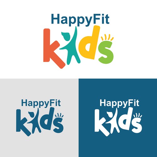 Design a logo for a fun family focused fitness brand. Design by brightoneart