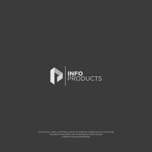 InfoProducts.com - Logo & Branding Design by avagraph™