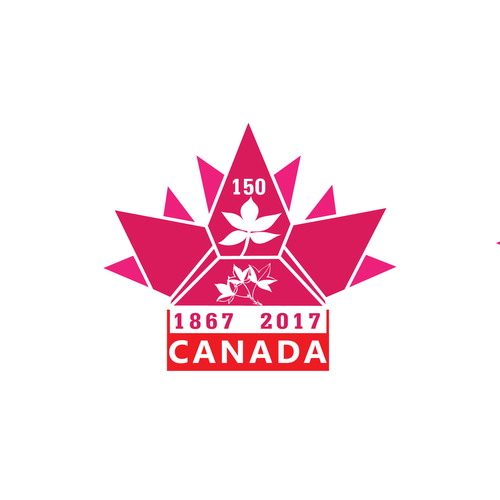 Community contest: Design Canada’s 150th birthday logo! Design by rendahati