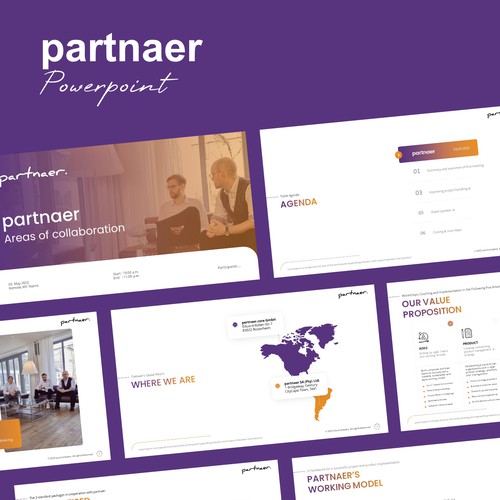 Develop a PowerPoint template for Digital Transformation consultancy Design by YuhuuSTD