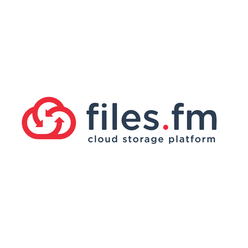 Files.fm logo and brand refresh for cloud storage platform Design by Saber Design