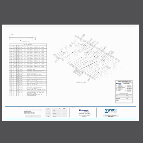 Design Title block for technical drawings por TheDreamCity