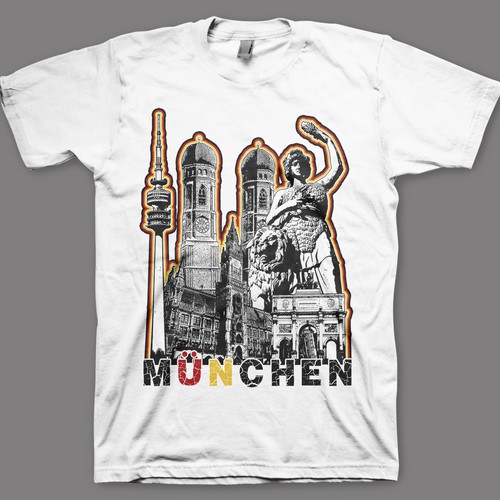 "Looking for a new „München” T-Shirt (see description for details)" winning T-shirt by monolusi