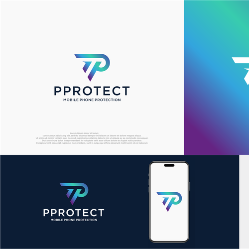 PPROTECT (Phone protect logo) (mobile cases and screen protectors) Design by L A T O