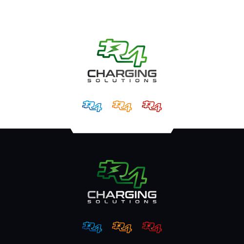 A logo to make ev car charging cool Design by ryART