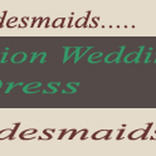 Wedding Site Banner Ad Diseño de kamrunnahar
