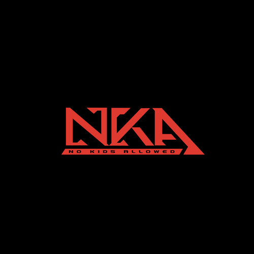 DJ Name Logo Needed for Marketing- NKA (No Kids Allowed) Design by rulasic