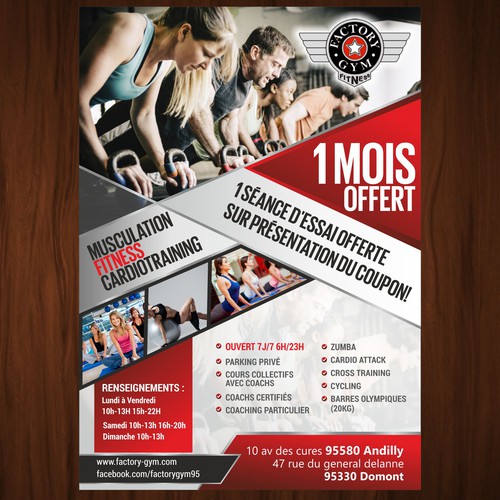 flyers salle de sport