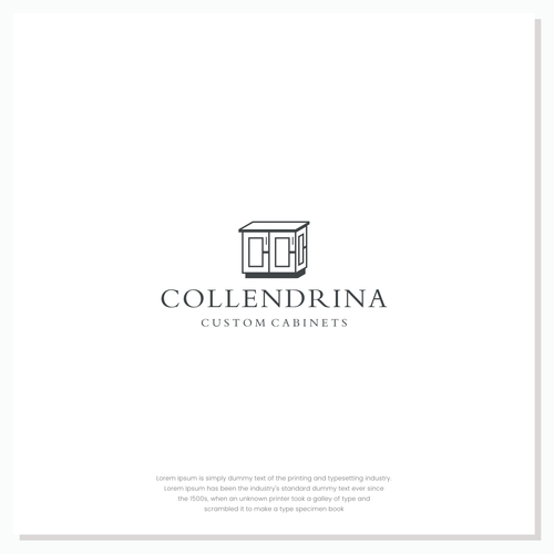 Design simple logo that pops for our cabinet company Design by subor_