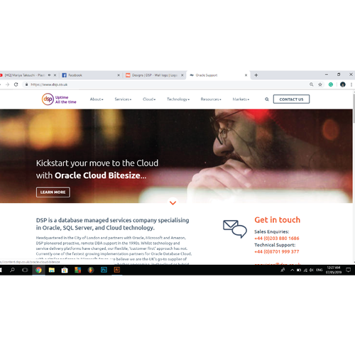 DSP - Wall logo Design by magnificokeanu