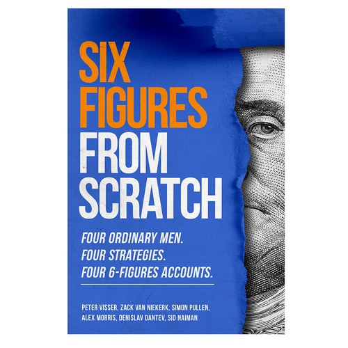 Design an E-book cover that teaches people how to build 6-figure trading accounts, that pops! Design by Pulp™