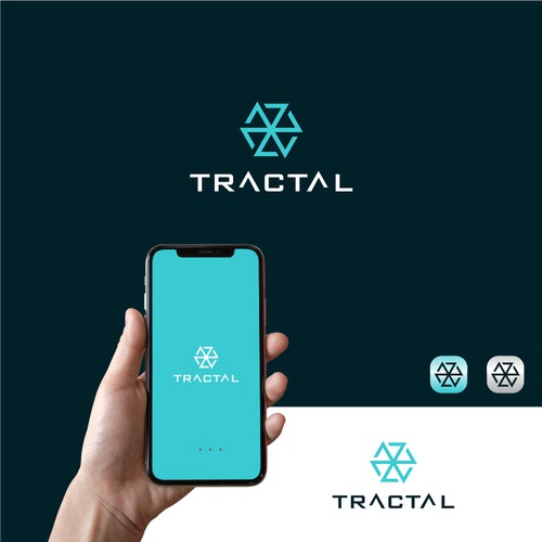 Tractal Logo and Branding Design by ElVano.id✔