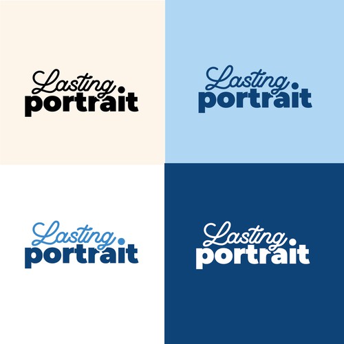 Custom Oil and Watercolor Portrait Logo and Word Art Design by M.I.Thomson