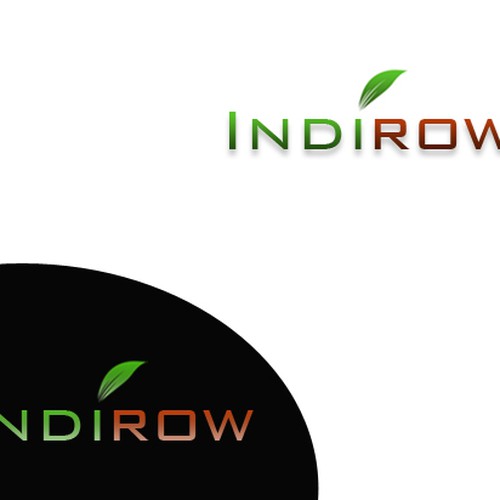 logo for Indirow Réalisé par mayradesigns
