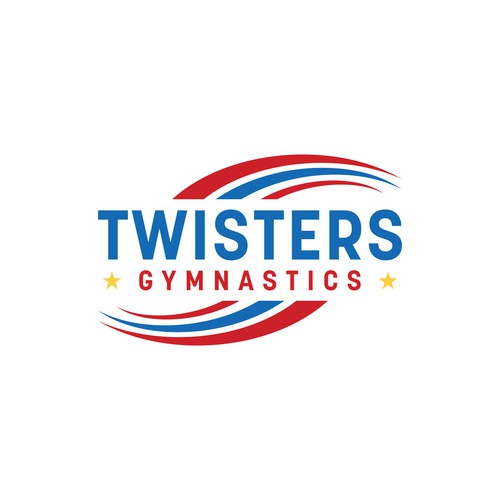 Twister Gymnastics Logo Rebrand - Modern, Exciting, Clean Logo Update for Kids Gymnastics Facility Design by ekhodgm