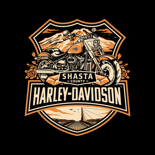 Logo for Northern California Harley-Davidson Dealership Design by chusnanlutfi